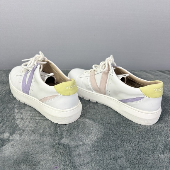 Vionic Women‎ Size 9.5 Accent Sneakers Leather Casual Comfort Shoes - Picture 5 of 12